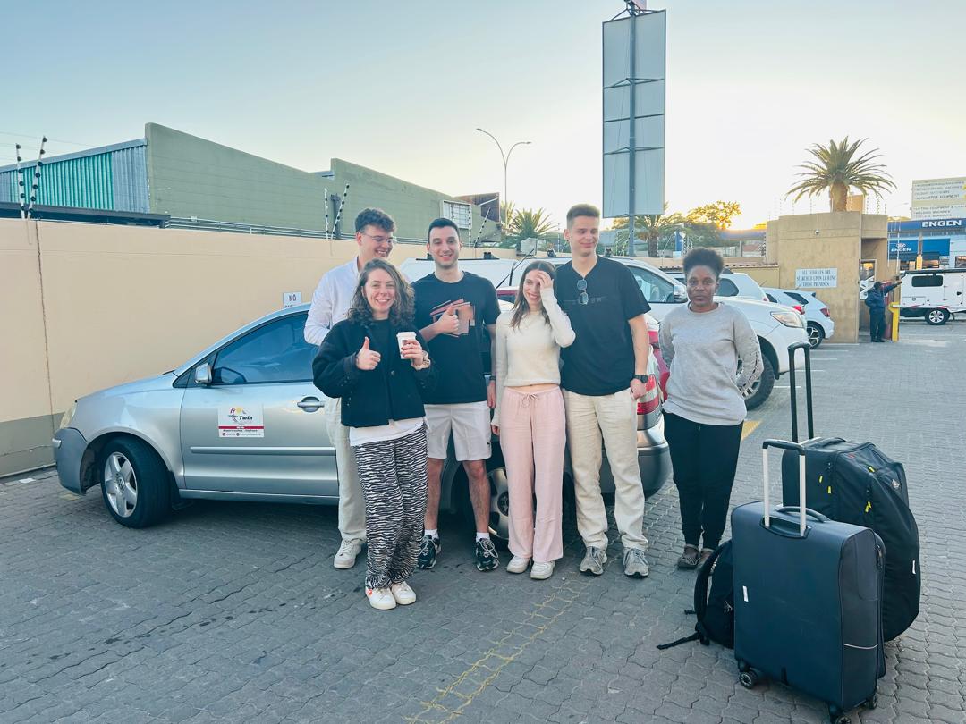 Namibian desert dunes and arid landscapes
